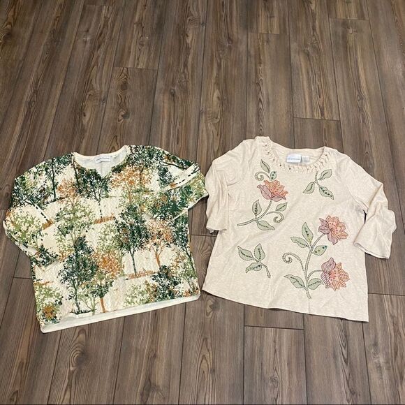 Alfred Dunner Fall Tops Small - Picture 1 of 7
